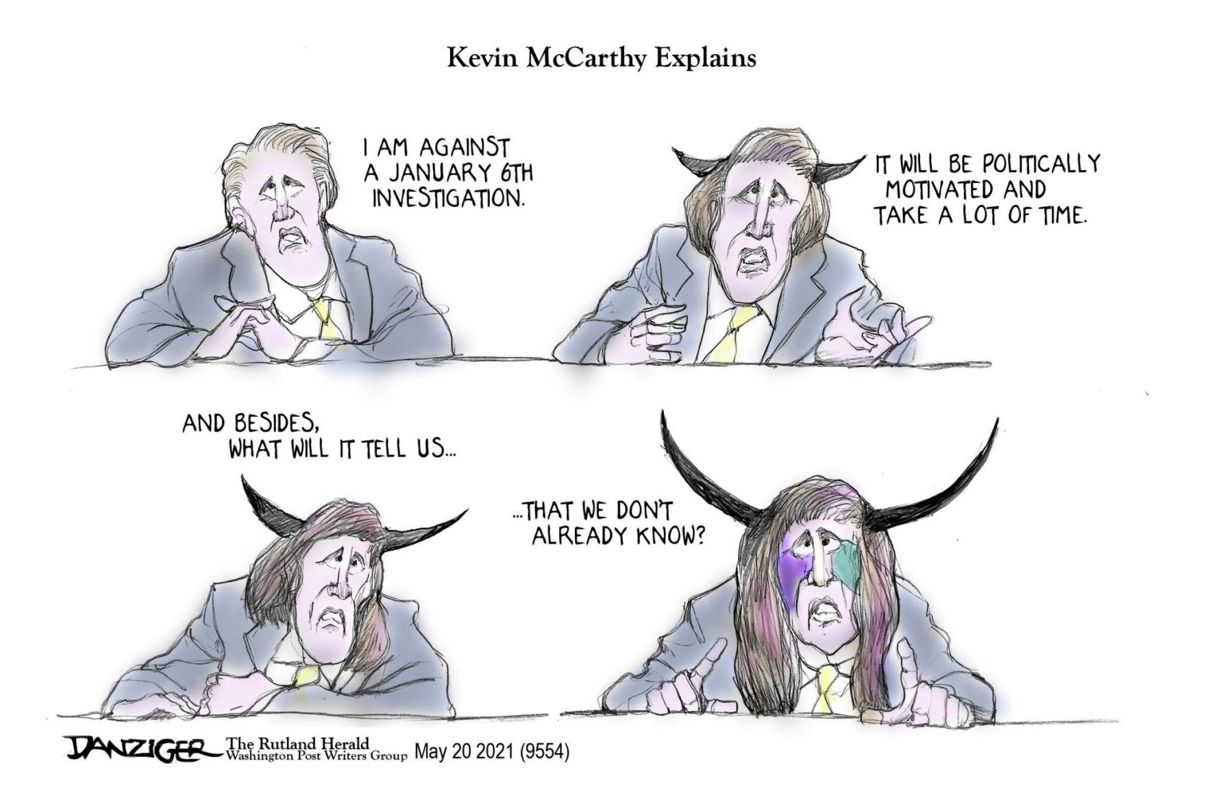 Jeff Danziger cartoon